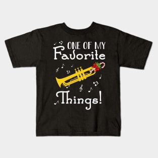 Christmas Candy in Trumpet Marching Band Musical Kids T-Shirt